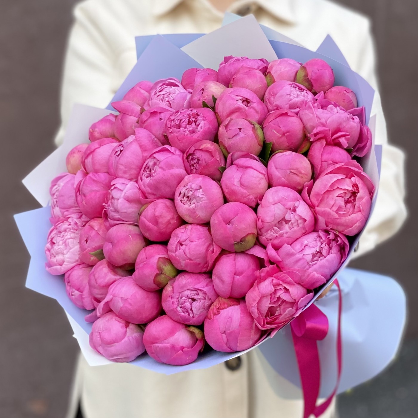 51 розовый пион Флеминг